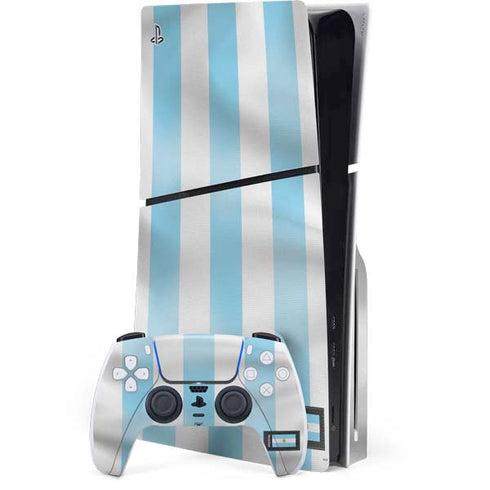 Argentina Soccer Flag PlayStation PS5 Skins